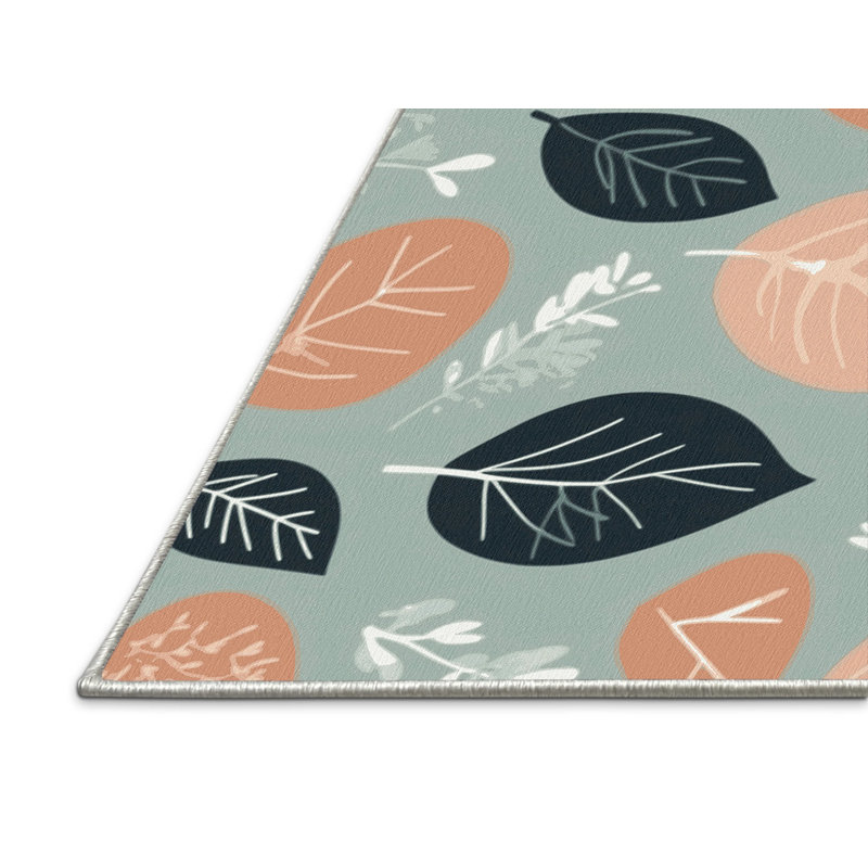 Mossy Flow Rug, Square 3'
