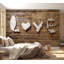 Murale déclaration d'amour sur bois Darias-331288190