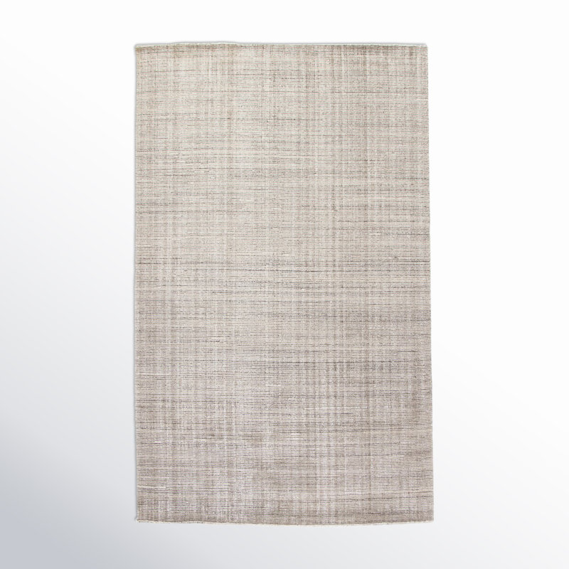 Amaud Area Rug in Brown/Cream, Rectangle 6' x 9'