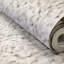 Salt 3D Embossed Lustre Arco Flower Leaf Wallpaper Roll-2035739136