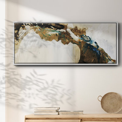 Deep Sediment - Framed Canvas
