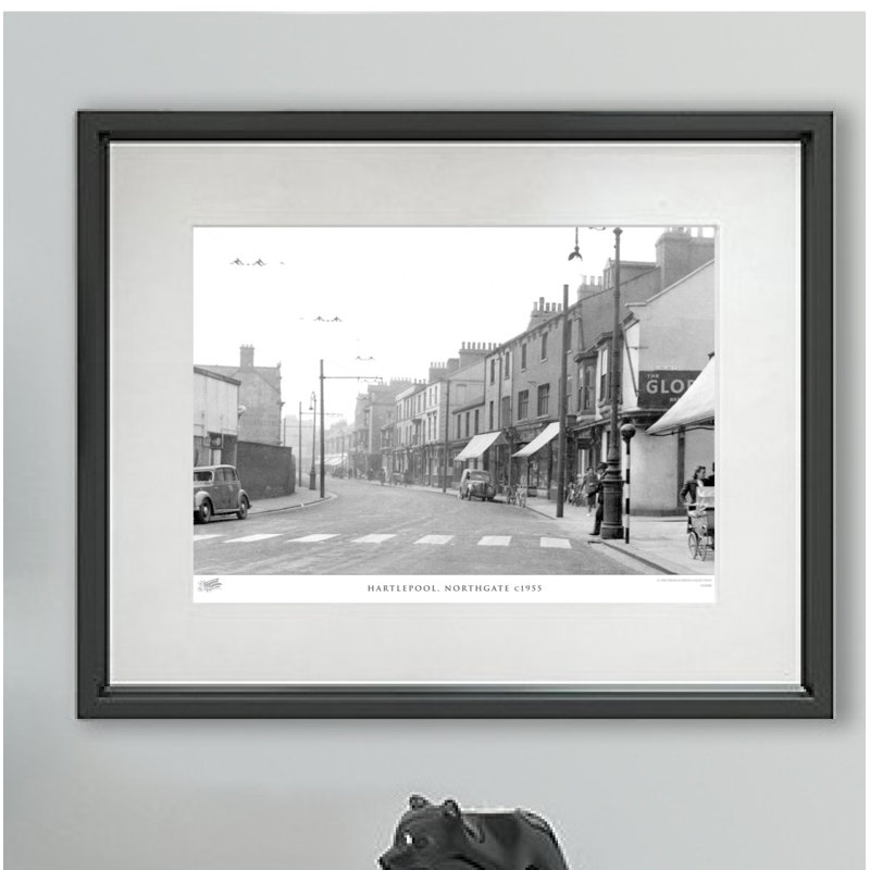 Hartlepool, Northgate C1955 - Single Picture Frame Print, 60cm H x 80cm W x 2.3cm D