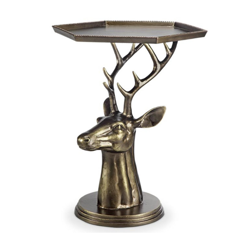 Table d'appoint en laiton