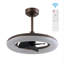 Ventilateur de plafond à DEL à intensité variable et mobile 21,5 po Piero 21,5 po Piero-85693798-85693794