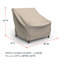 Housses de chaise de patio résistantes à l'eau Miguel-257291578