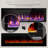 Ultra-narrow frame large screen multi-functional electronic fireplace-553027010