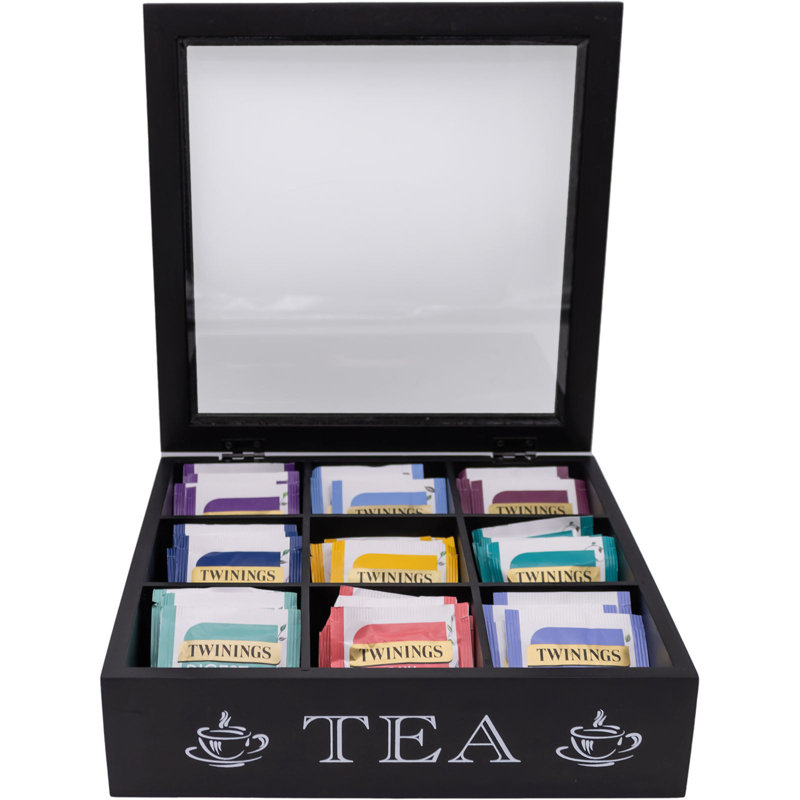 Latitude Run Arisela Wood Tea Box