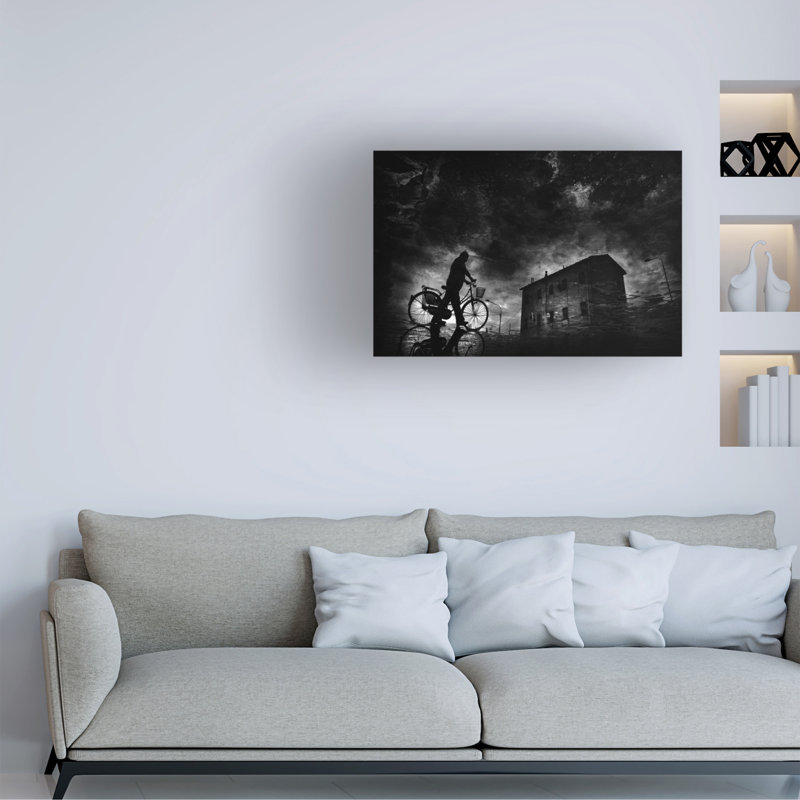 «Antonio Grambone», art sur toile, H 12 po x l 19 po