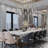 25-Light Long Chandeliers For High Ceilings, Large Raindrop Chandelier-1959459371