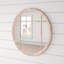 Daphne Wood Flat Wall Mirror