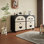 Spacious Storage Cabinet with Vintage Charm