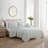 Ensemble de courtepointe en coton rayé vert Stone Cottage Willow Way-108648899
