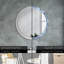 Huldar Glass Flat Wall Mirror