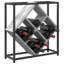 Wine Rack Engineered Wood Storage Organizer Modern Indoor Stylish Home-1370764170