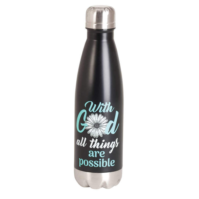 Dicksons Inc 17oz. Double Wall Insulated Stainless Steel Water Bottle