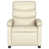 Cream Faux Leather