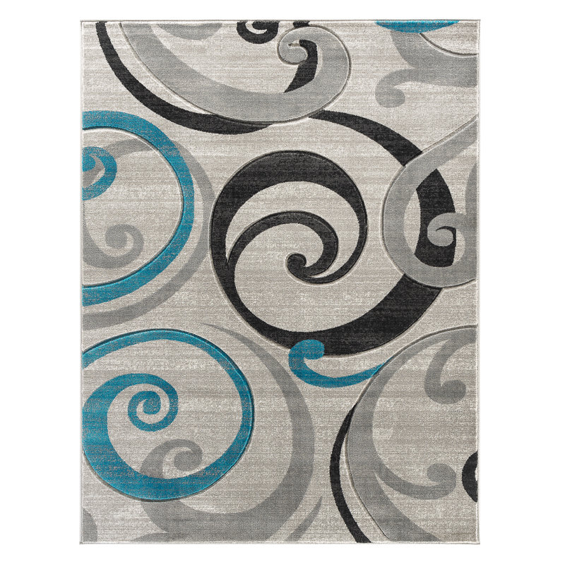 Rosebank Abstract Indoor Rug, Rectangle 8' x 10'