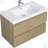 36" Floating Bathroom Vanity With Sink-100166253