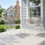 Chaise de patio pour terrasse empilable toutes saisons Ridge - extérieur et intérieur - fauteuils en rotin corde - blanc / acier thermolaqué nuageux-2066432852