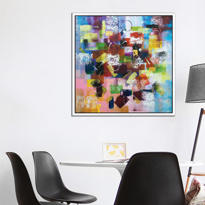Strange Magic 1 Piece Wall Art on Canvas, 93.98 cm H x 93.98 cm W, White Floater Frame