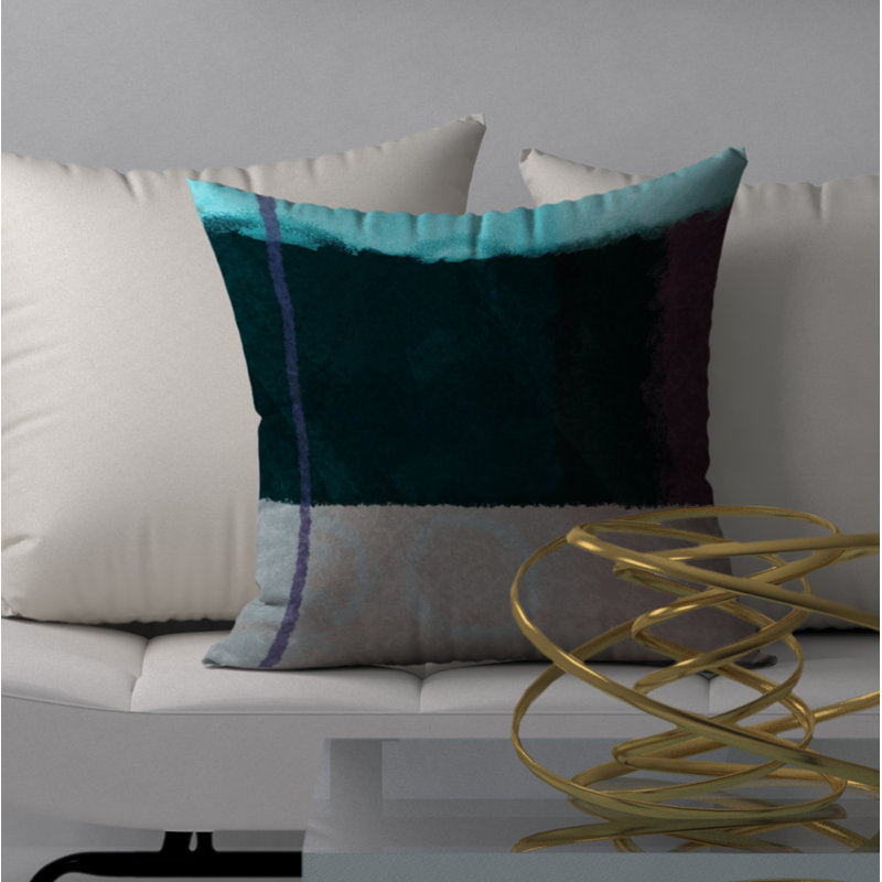  Housse de coussin carré et insert, 18" x 18"
