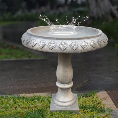 Concrete Birdbath