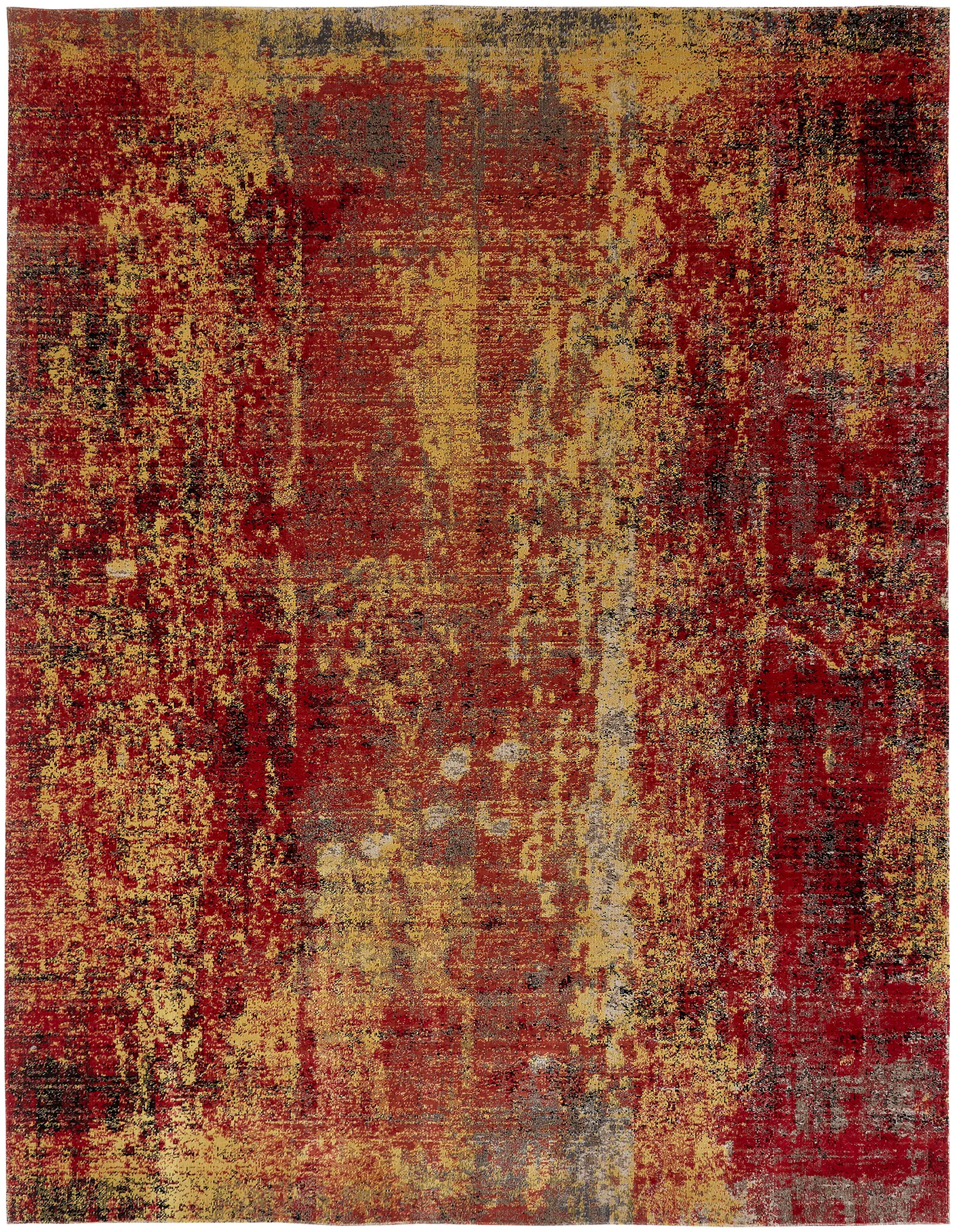 Red Yellow Rugs Madison Couture Rugs Rust Red/Yellow Indoor/Outdoor Area Rug & Reviews ...