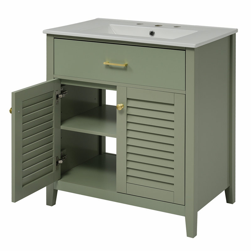 30'' Single Bathroom Vanity with Top