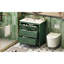 Ensemble de meuble-lavabo simple 30 po avec 3 tiroirs, meuble-lavabo autoportant avec cadre en bois massif 30 po-1661108092