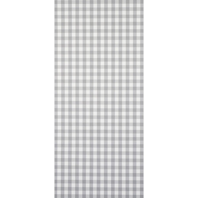 Petit papier peint à carreaux Willa, Gris