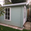 9 x 9 Ft. Barnsdale Log Cabin-1366794967