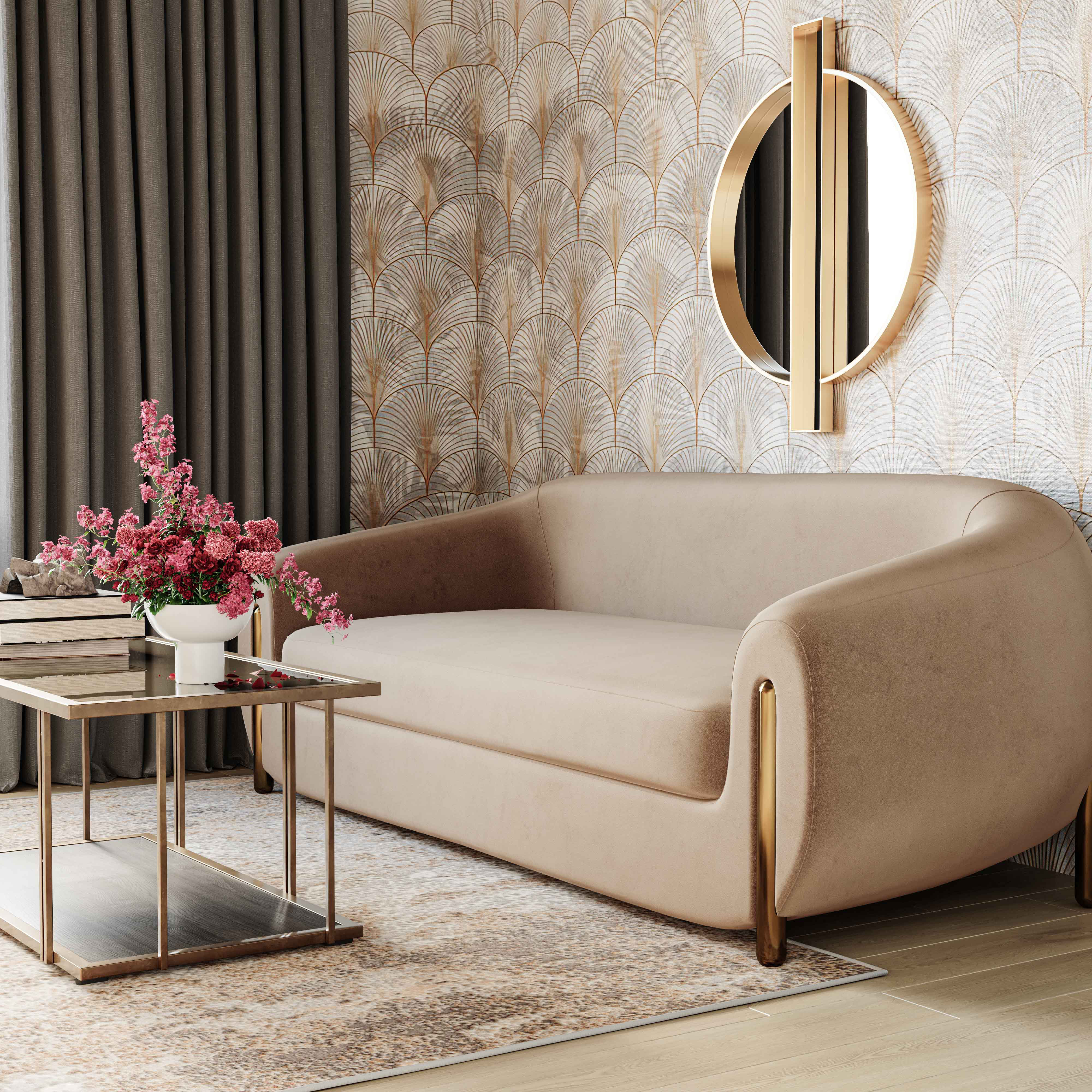 Inspire Me! Lina Upholstered Sofa - Wayfair