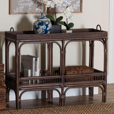 Console bali & pari Lombok Natural Rattan