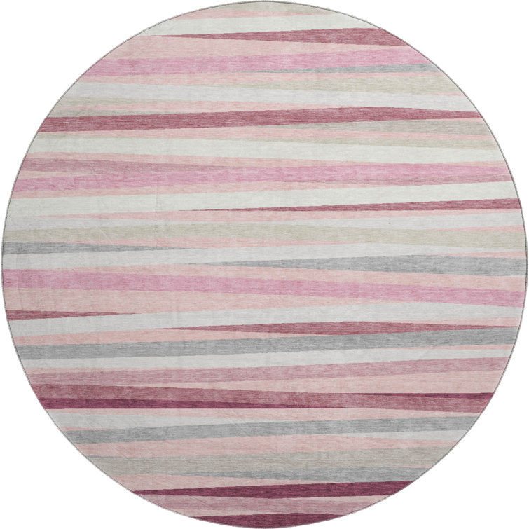Premium Machine Washable Lyndhurst AMF997 Stripes Rug