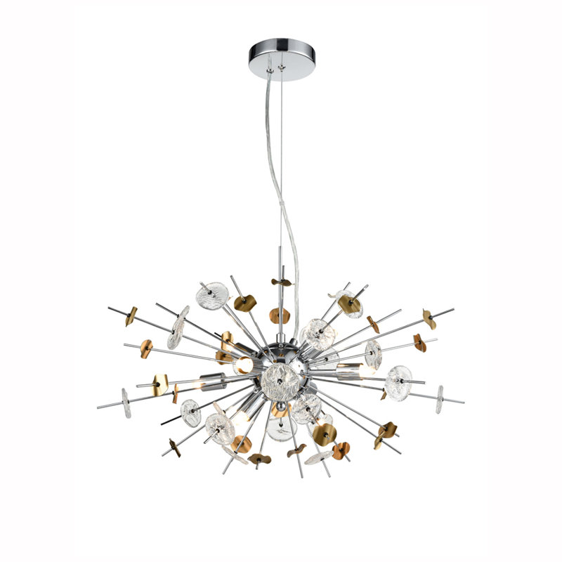 Adoniah 8 - Light Chrome Sputnik Pendant