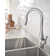 Moen Kiran One-handle High Arc Pulldown Kitchen Faucet with Power Clean
