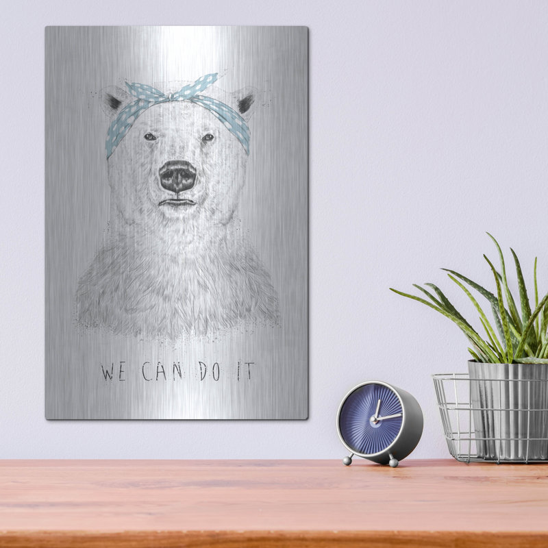 «We Can Do It» par Balazs Solti, H 16 po x l 12 po