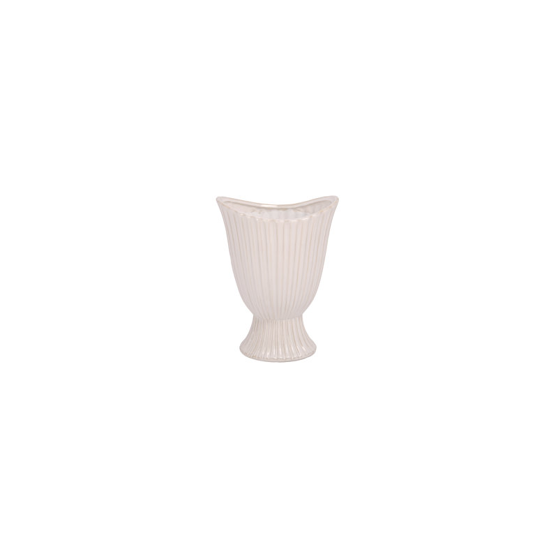 Stoneware Pot White