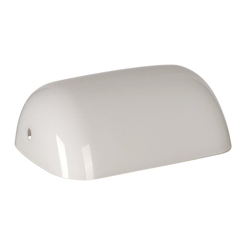 7.5cm H Glass in White
