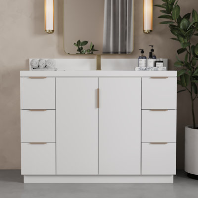 Sedalia 48 po Meuble-lavabo simple