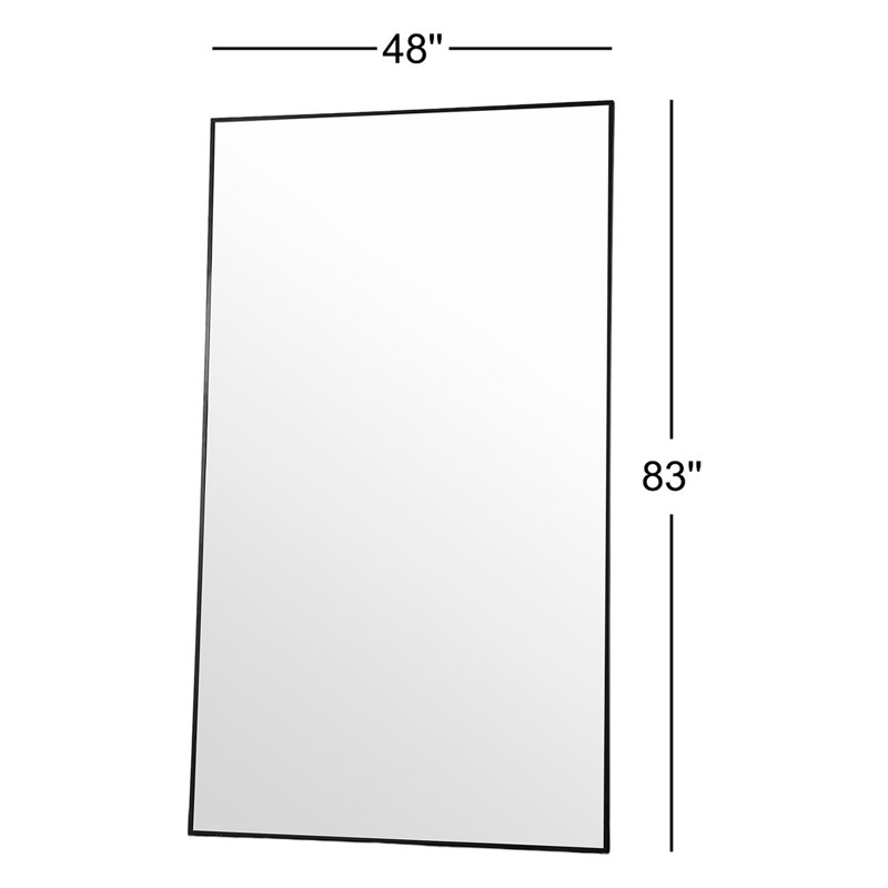 Briedis Metal Flat Wall Mirror