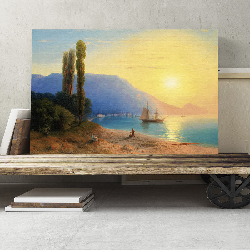 Ivan Aivazovsky - Wrapped Canvas Painting, 70cm H x 100cm W