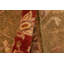 Tapis oriental brun clair / rouge en laine noué à la main 8 pi 2 po x 9 pi 1 po Dorn