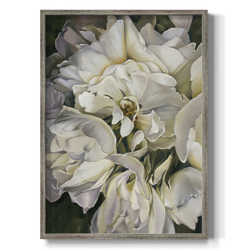 FOR THE ROSES Framed Print - Solid Wood, 11" H x 9" W