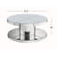Table basse ronde et miroir