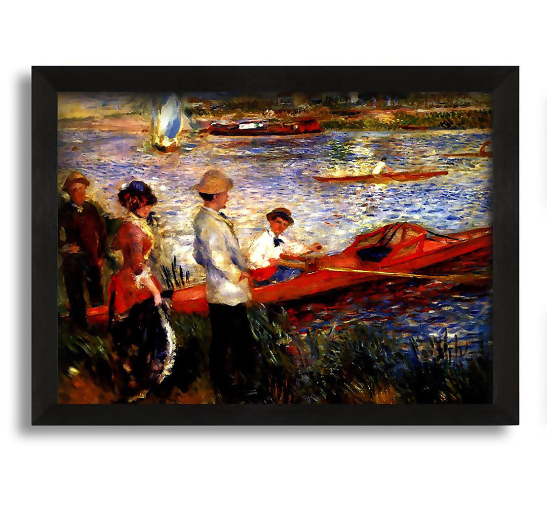 Gerahmtes Leinwandbild Oarsman Of Chatou von Pierre-Auguste Renoir