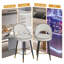 Tabouret de comptoir pivotant 25 po Rumery-1235353894