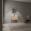 Ensemble de meuble-lavabo de salle de bain 24 po pour grand espace, ensemble d'armoires de salle de bain moderne, ensemble d'armoires de salle de bain (composable)