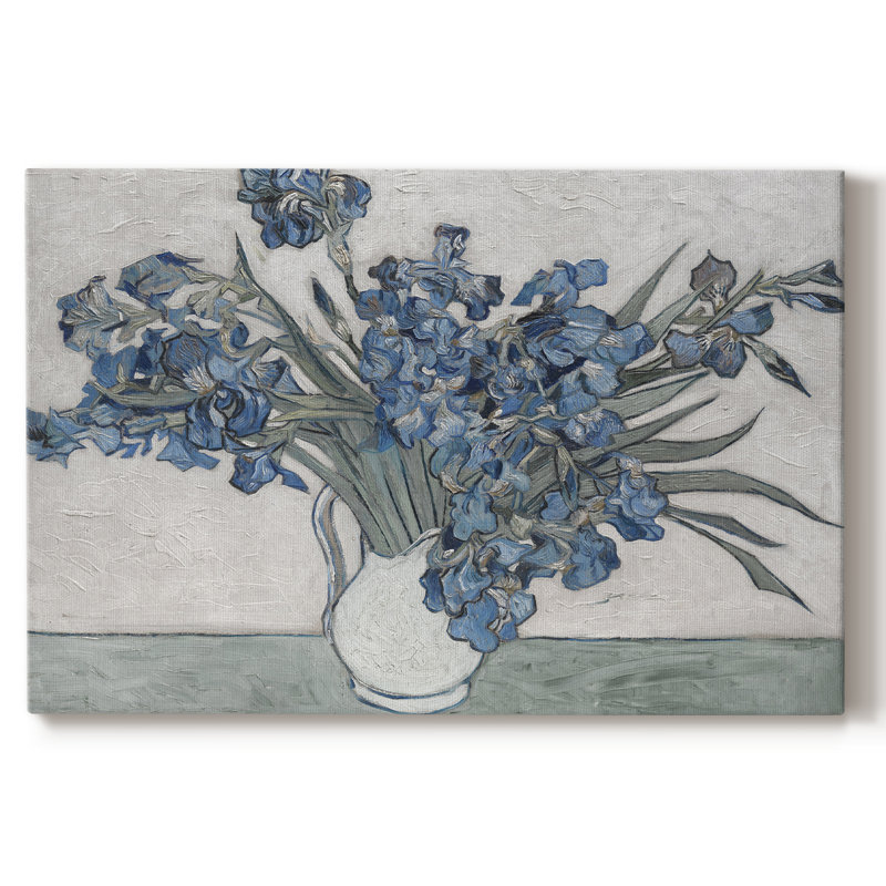 Paysage rétro - DCLXIX, H 41 po x l 61 po x P 1,5 po, Toile tendue