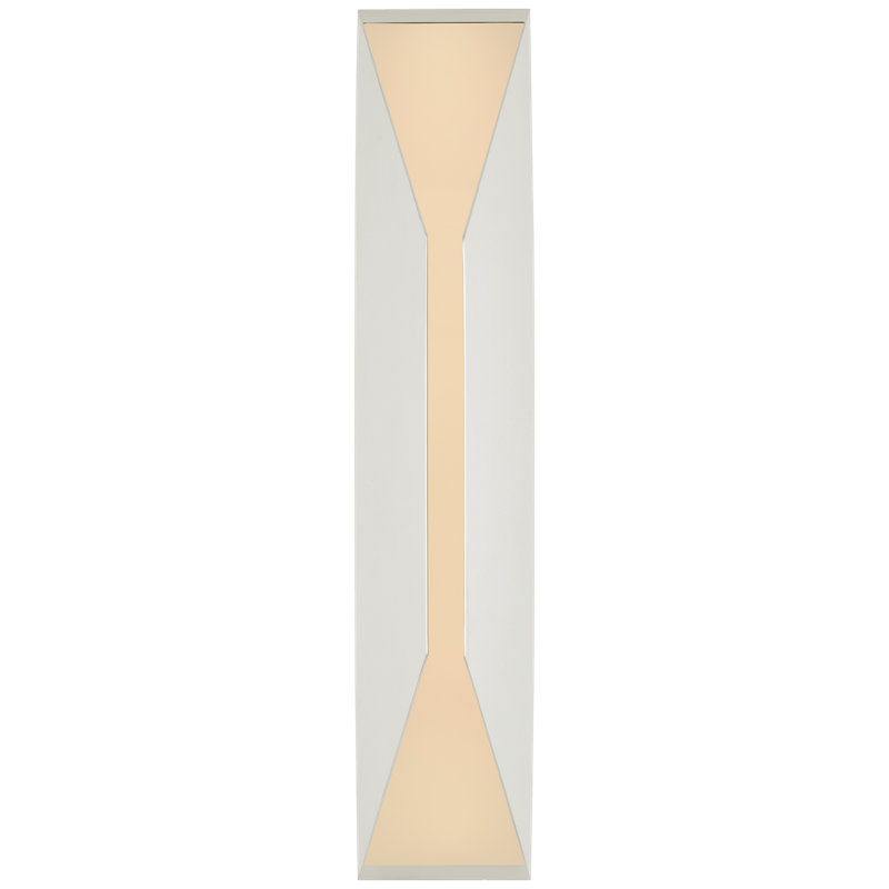 Stretto - Light LED Outdoor Sconce, Polished Nickel